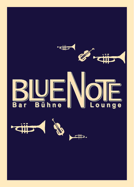 Blue Note Karte 2026 Titelseite